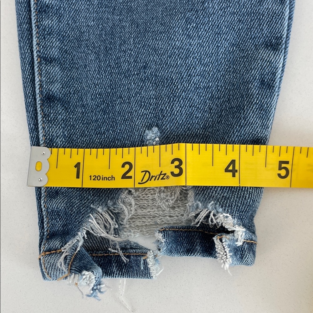 RE GENERATION Distressed Meadow Skinny Ankle Length Blue Jeans * 3/26 - Picture 8 of 8